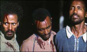 Кадр из эфиопского фильма "Отец", посвященного "красному террору"
