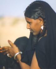 Туарегская женщина