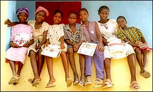 Гвинейские девочки