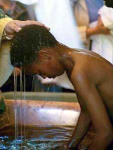 Крещение в Южной Африке 